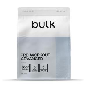 Bulk Pre Workout Powder, Energy Drink Flavor, 500g