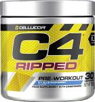 C4 Ripped Pre Workout Powder - ICY Blue Raspberry