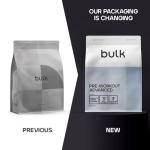 Bulk Pre Workout Powder, Energy Drink Flavor, 500g
