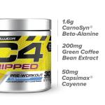 C4 Ripped Pre Workout Powder - ICY Blue Raspberry
