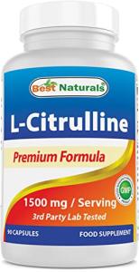 L-Citrulline Capsules 1500mg - Non-GMO, Gluten-Free
