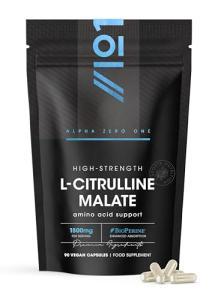 L-Citrulline Malate 1500mg with BioPerine - 90 Capsules
