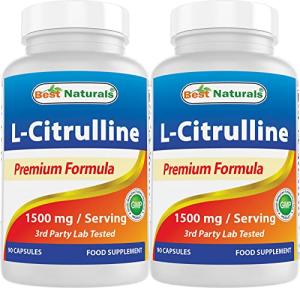 Best Naturals L-Citrulline 1500mg Capsules - 90 Count