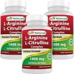 L-Arginine L-Citrulline Complex 1000 mg Tablets