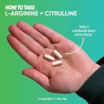 L-Arginine & Citrulline High Strength Capsules 90 Count