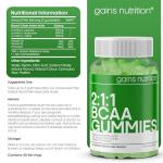 GN BCAA Gummies - Vegan Amino Acid Boost 60ct