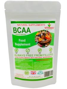 BCAA Capsules for Pre & Post Workout Support