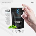 Fermented L-Lysine 1500mg with BioPerine® - 120 Capsules