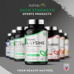 L-Lysine 1100mg Vegan Tablets for Cold Sores
