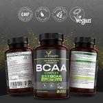 Vegan BCAA Tablets with Vitamin B6, C & B12