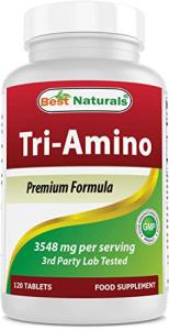 Tri-Amino Supplement with L-Arginine, Lysine, Ornithine