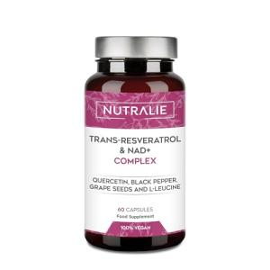 Trans Resveratrol NAD+ Complex with Quercetin 60 Capsules