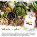 High Strength L-Lysine 1000mg Vegan Tablets