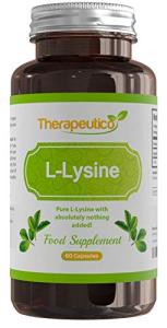 L-Lysine Capsules 1000mg | Easy Swallow | 60 Vegan