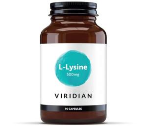 Viridian L-Lysine 500mg Veg Caps for Immune Support
