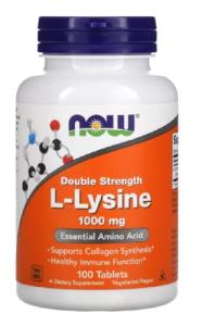 Now Foods L-Lysine 1000mg for Immune Support