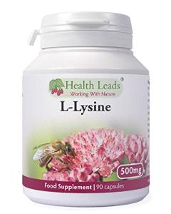 L-Lysine 500mg Capsules - 90 Count