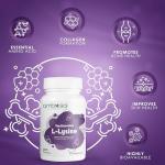 High Strength L-Lysine Tablets 500mg - 120 Count