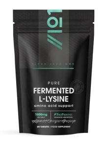 Fermented L-Lysine 1000mg with BioPerine, 60 Tablets
