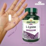Natures Aid L-Lysine 1000mg, 60 Tablets (3 Pack)