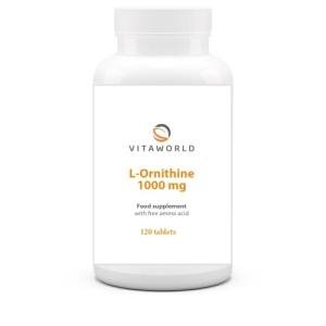 Vita World L-Ornithine 1000 mg - Vegan Tablets