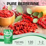 Black Swan High Strength Berberine 750mg Capsules