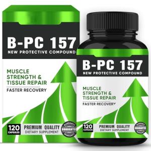 BPC 157 Peptide Capsules, 1000mg, 120 Count
