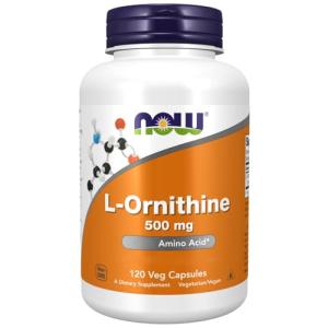 Now Foods L-Ornithine 500mg Vegan Capsules
