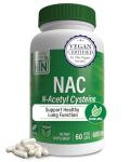 NAC N-Acetyl-Cysteine 600mg - 60 Veggie Caps
