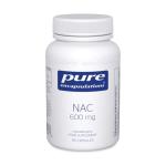 NAC 600mg for Glutathione Support - 90 Capsules