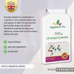 NAC N-Acetyl-Cysteine 600 mg Vegan Capsules