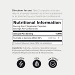 Toniiq 1300mg NAC - High Purity Cysteine Capsules