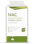 NAC N-Acetyl-Cysteine 600mg Vegan Capsules 120ct