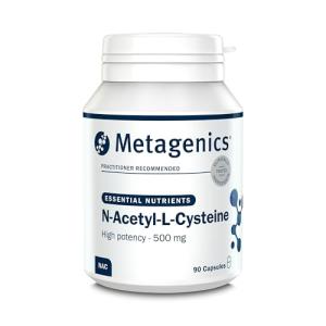 Metagenics N-Acetyl-L-Cysteine (NAC) Vegan Capsules