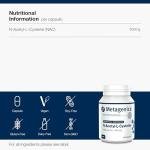 Metagenics N-Acetyl-L-Cysteine (NAC) Vegan Capsules