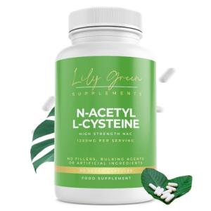 Lily Green N-Acetyl Cysteine 1200mg - Vegan Capsules