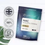 Carlyle NAC Supplement 600mg Vegan Capsules