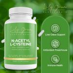 Lily Green N-Acetyl Cysteine 1200mg - Vegan Capsules