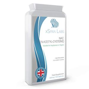 NAC N-Acetyl-Cysteine 600mg Vegan Capsules