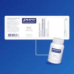 NAC 600mg for Glutathione Support - 90 Capsules