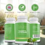 Lily Green N-Acetyl Cysteine 1200mg - Vegan Capsules