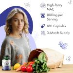 NAC 800mg | 180 Vegan Capsules | Source of Nature