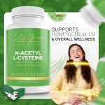 Lily Green N-Acetyl Cysteine 1200mg - Vegan Capsules