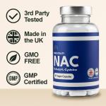 NAC Supplement 600mg for Detox and Recovery