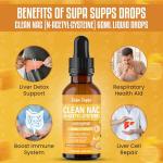 NAC Liquid Drops - Honey & Lemon Flavor 60ml