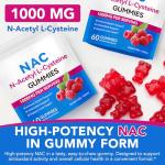 N-Acetyl L-Cysteine Gummies for Immune Support