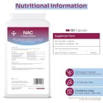 Organic NAC 600mg Capsules for Immunity Support