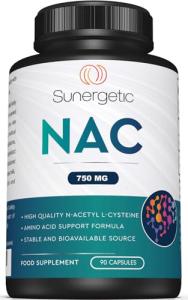 NAC Supplement 750mg – Supports Liver and Immunity