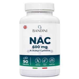 Bandini® NAC N-Acetyl-Cysteine - 600mg Antioxidant