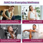 Organic NAC 600mg Capsules for Immunity Support